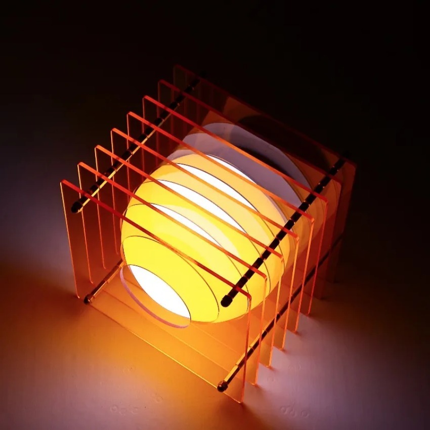 Lighting Decor Items - DIY Moon Lamp Acrylic Thousand Layer