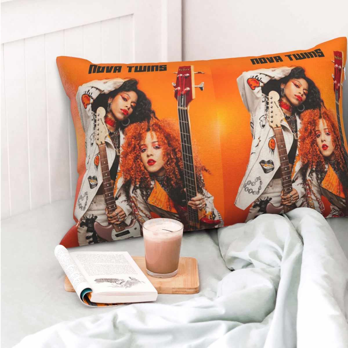 Nova Decor & Lighting Vase Glass Brun 26Cm - Nova Twins Rectangle Pillowcase Cushion Cover