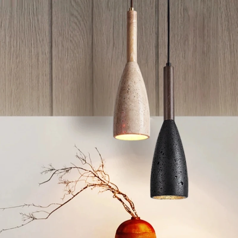 Japanese Natural Yellow Stone  - Japanese Lighting Decor recension och pris