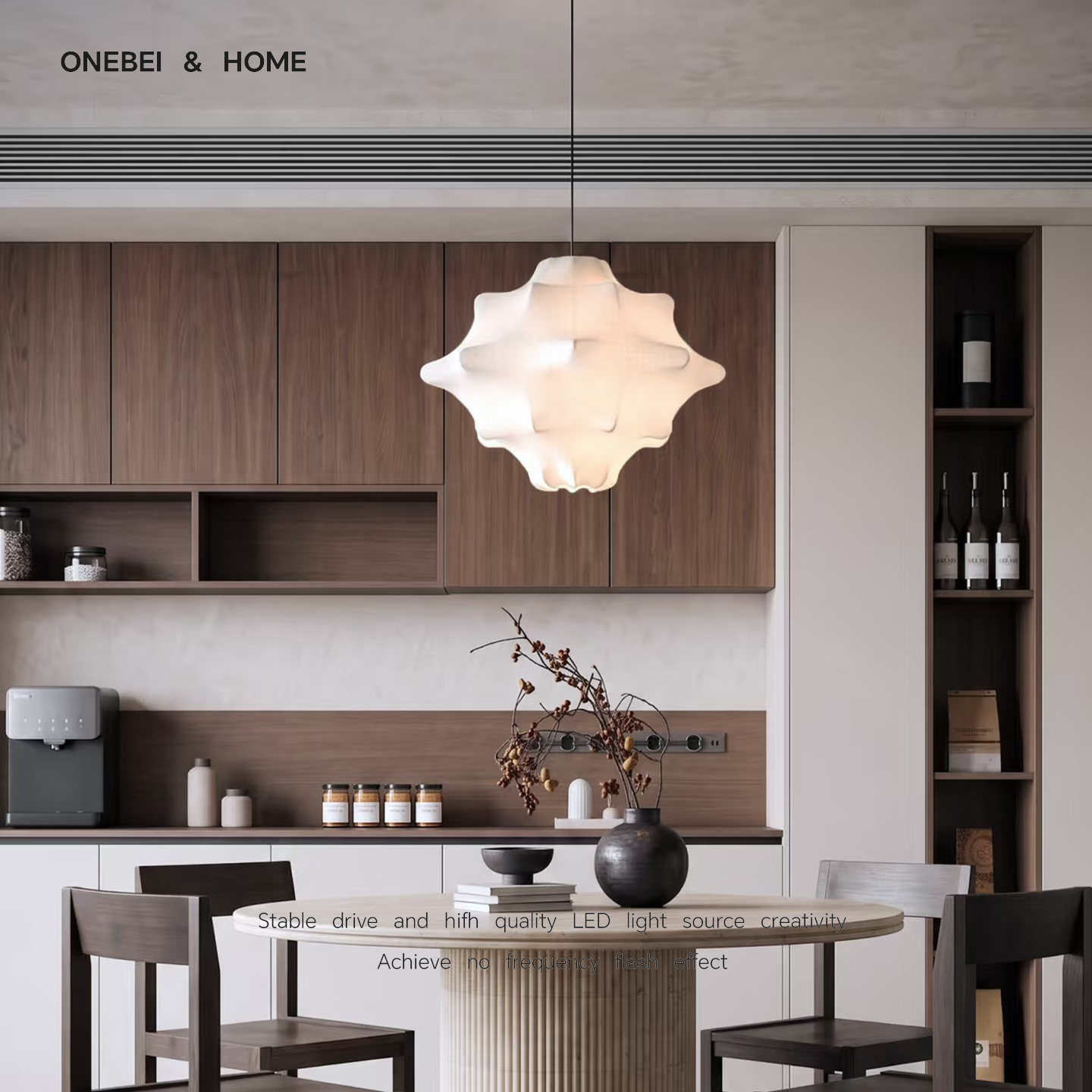Nordic  Wabi Sabi Silk Chandel - Japanese Lighting Decor recension och pris