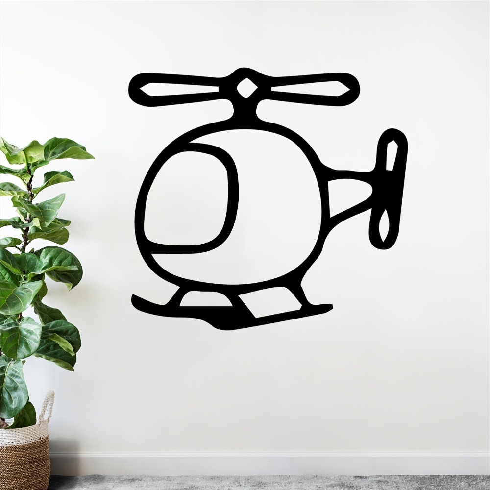 CIFBUY Metal Helicopter Wall A - Lighting Metal Wall Decor recension och pris