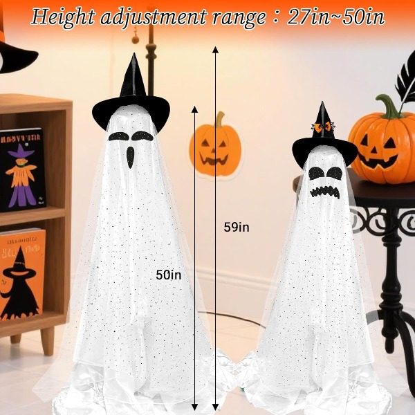 2 Packs Halloween Decorations  - Decor Lighting Pack recension och pris