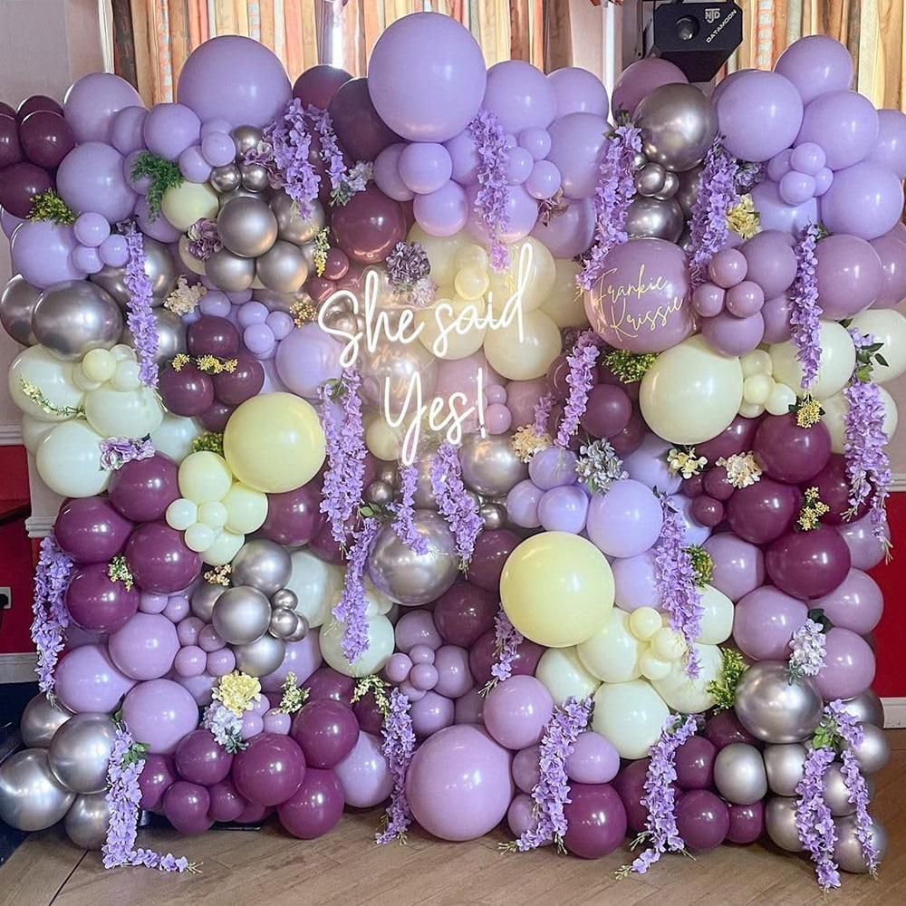 Light Purple Latex Balloon 5-1 - Decor Lighting Pack recension och pris