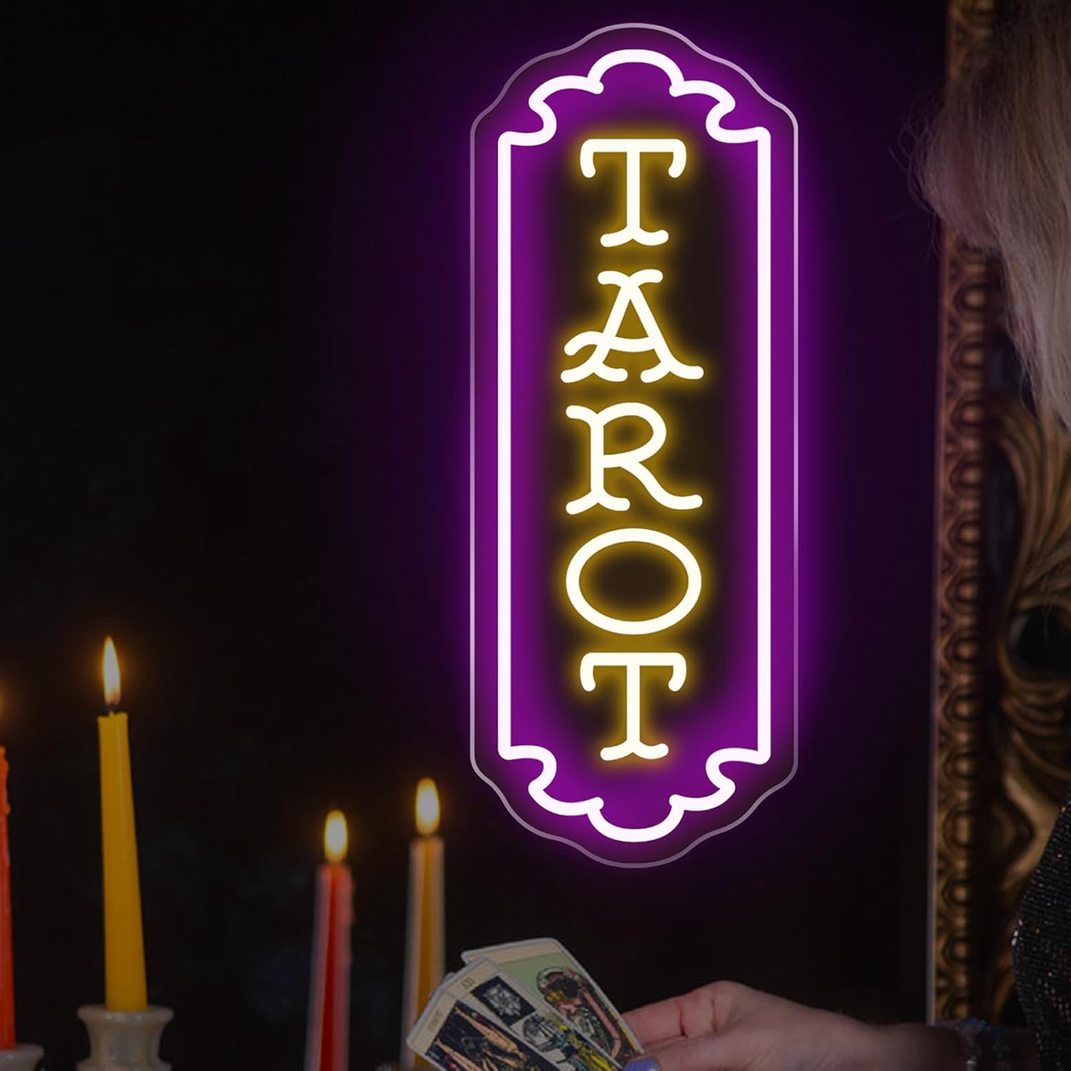 Tarot Neon Sign USB Powered My - Room Lighting Bedroom Decor recension och pris