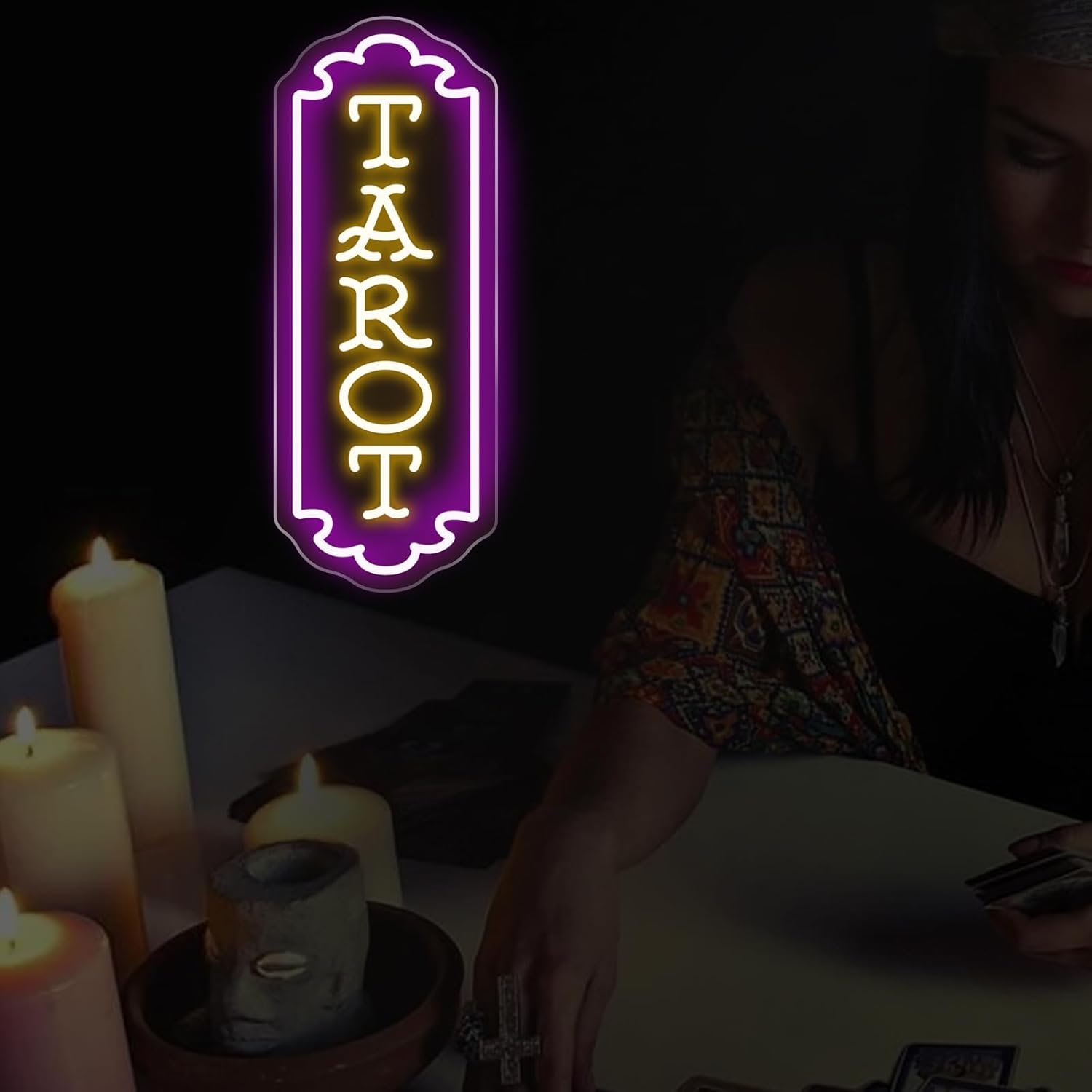 Tarot Neon Sign USB Powered My - Room Lighting Bedroom Decor recension och pris