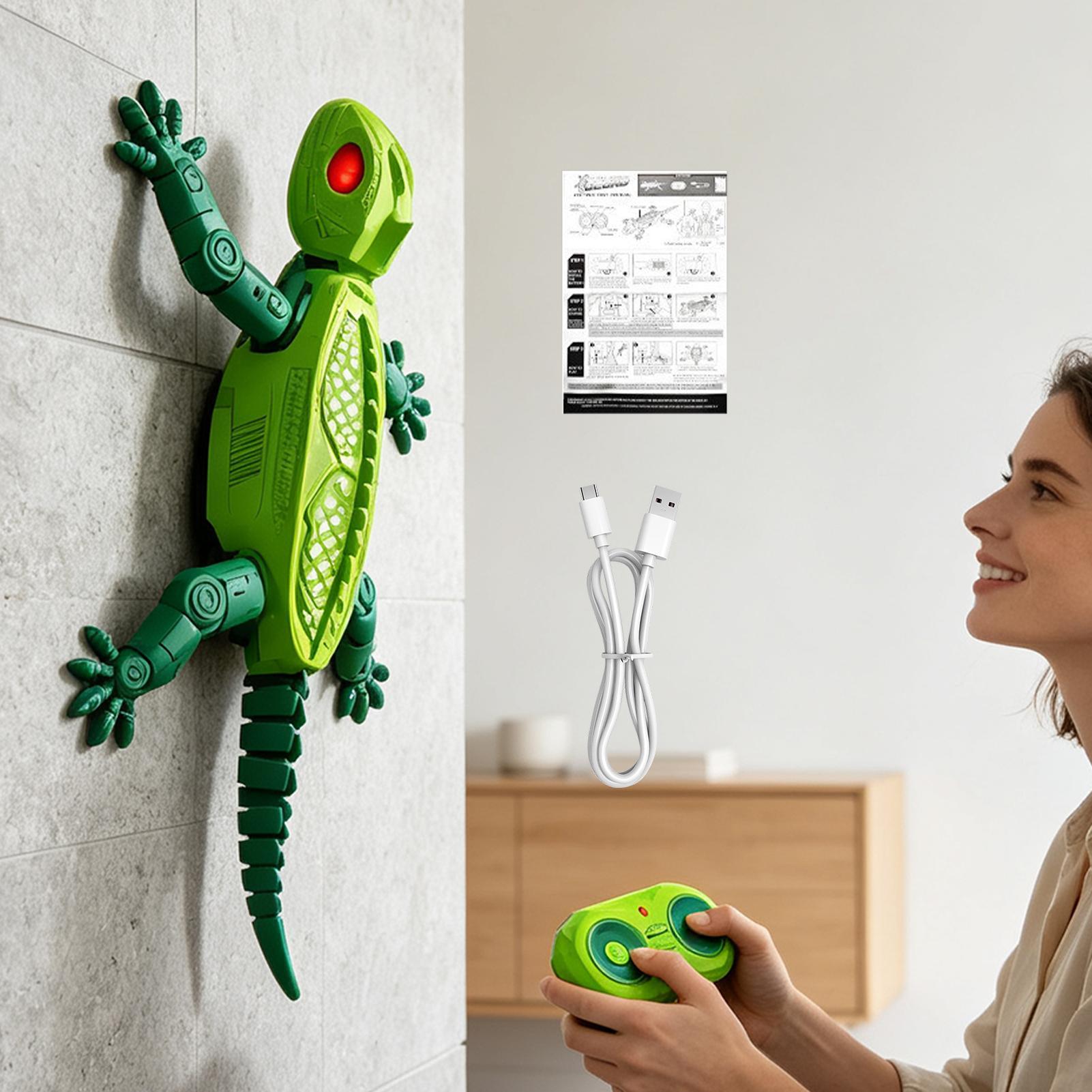 RC Electric Gecko Toy Features - Gecko Lighting & Decor recension och pris