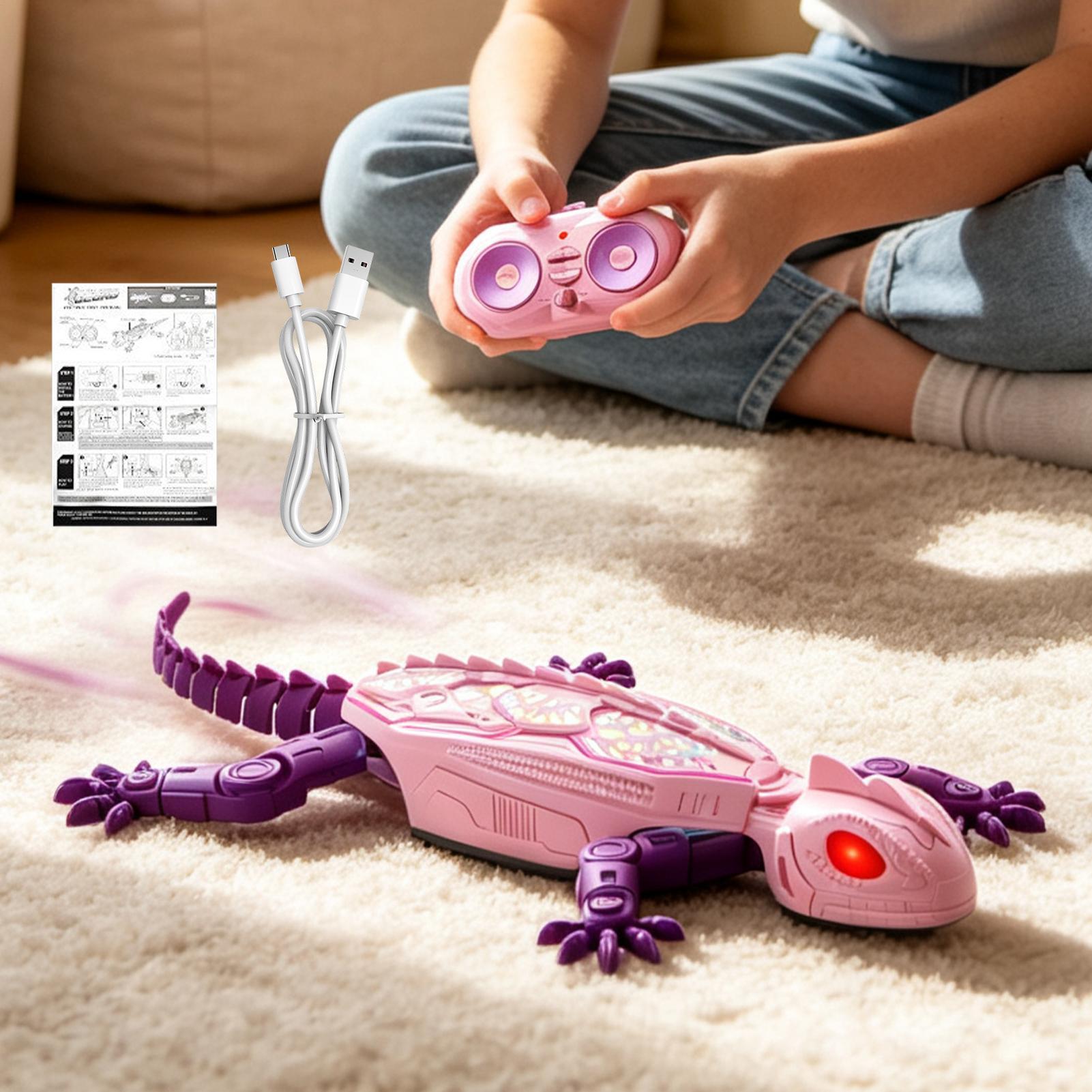 RC Electric Gecko Toy Features - Gecko Lighting & Decor recension och pris