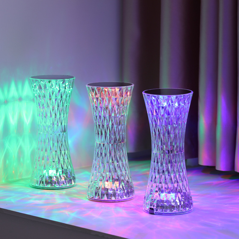 Crystal Bedside Table Lamps Xm - Room Lighting Bedroom Decor recension och pris