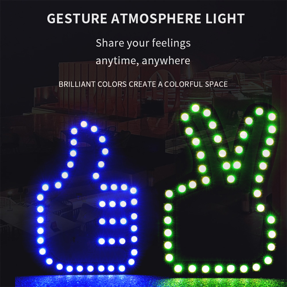 Car LED Illuminated Gesture Li - Ok Lighting Decor recension och pris