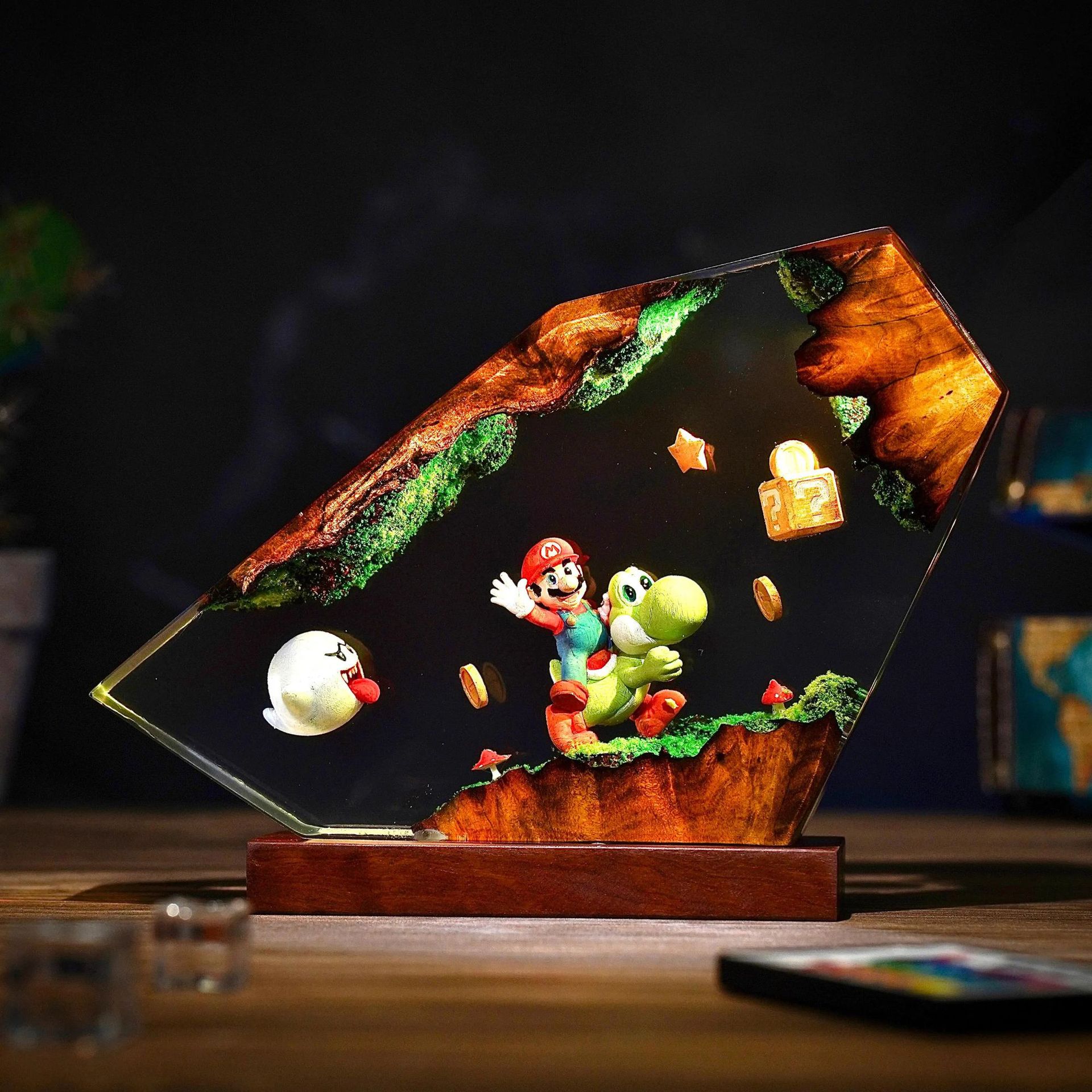 Table Resin Lamp Cartoon Anime - Lighting Decor Items recension och pris