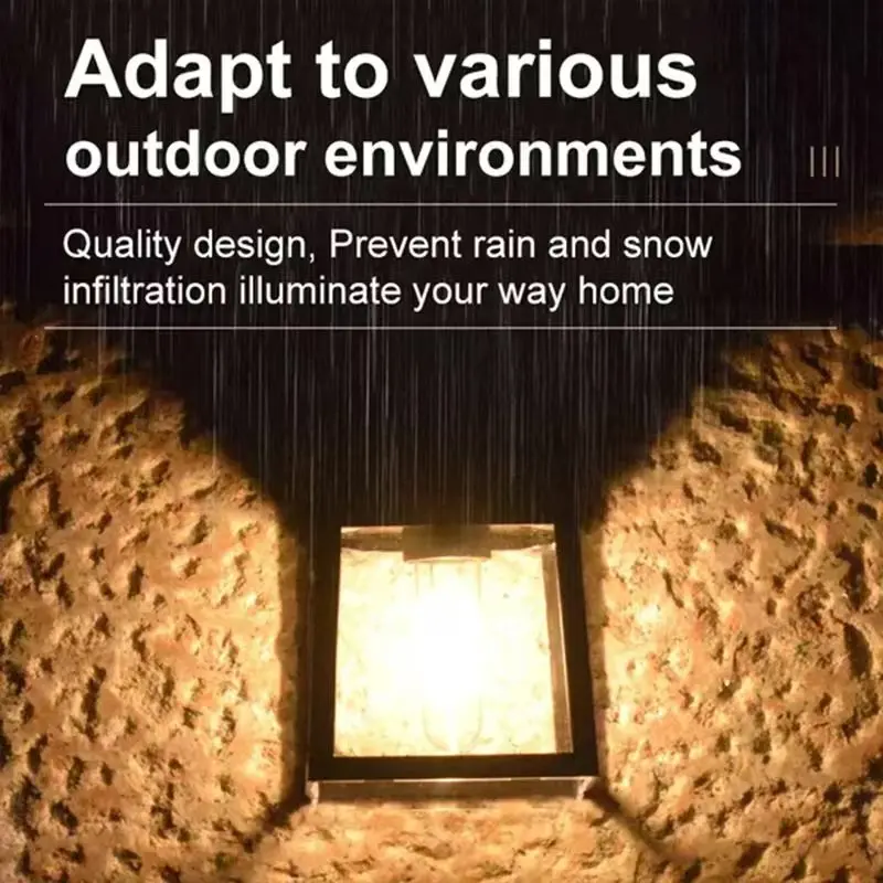 Outdoor Solar Tungsten Wall Li - String Light Outdoor recension och pris
