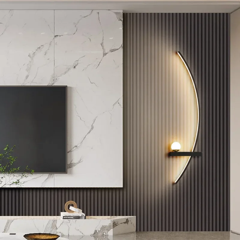 Nordic LED Wall Lamp Stripes W - Home Decor Lighting Manufacturer recension och pris