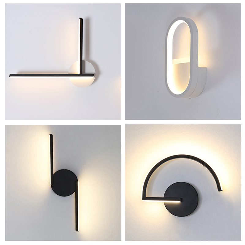 Modern Nordic LED Wall Lamp, M - Room Lighting Bedroom Decor recension och pris