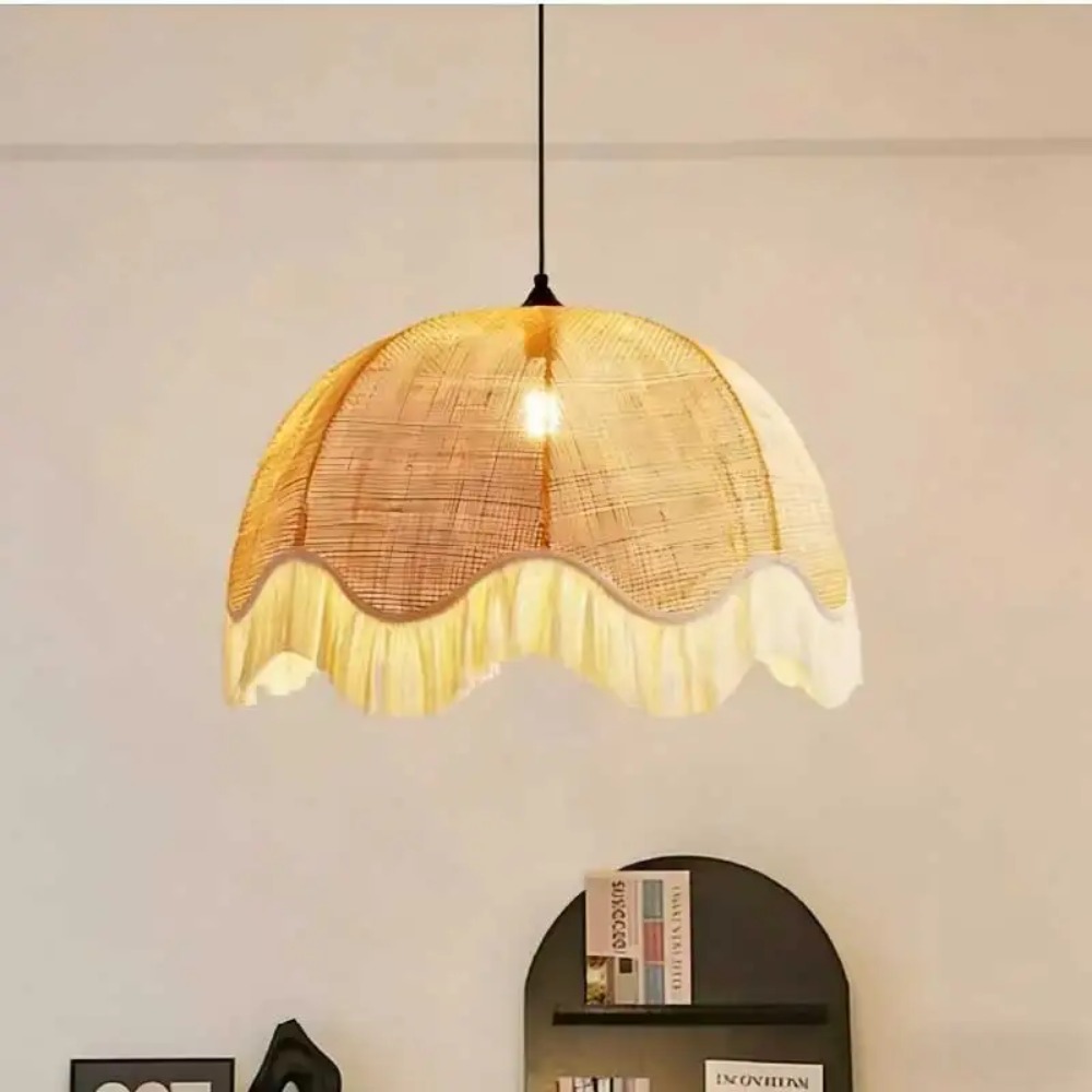 Japanese Wabi Sabi E27 Rattan  - Japanese Lighting Decor recension och pris