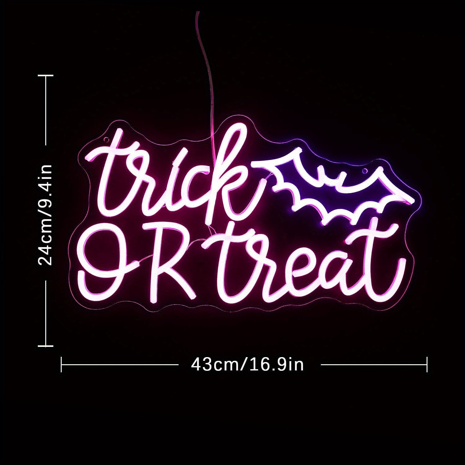 Trick or Treat Pink Purple Neo - Home Decor Lighting Tricks recension och pris