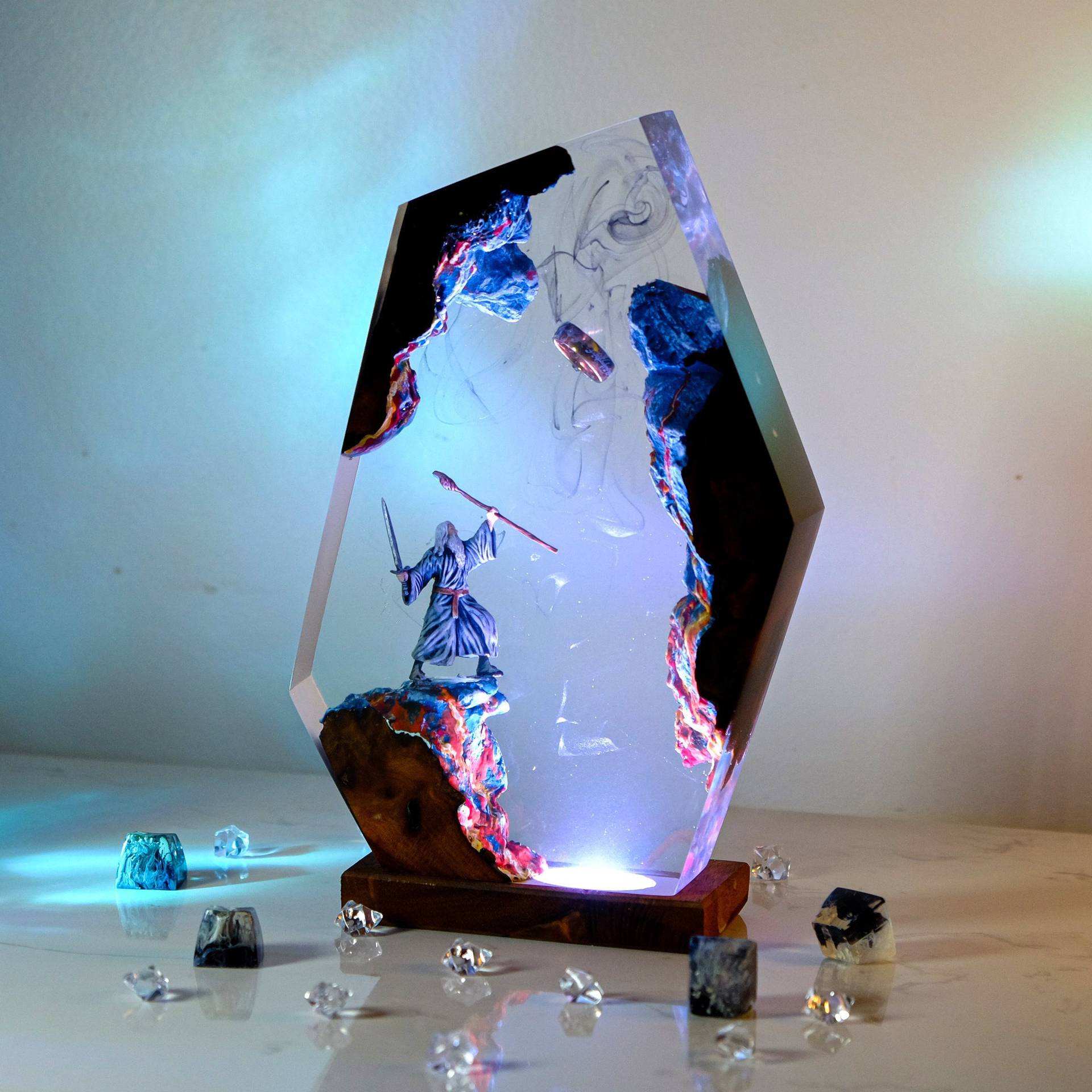 Movie Scence Figure Table Resi - Lighting Decor Items recension och pris