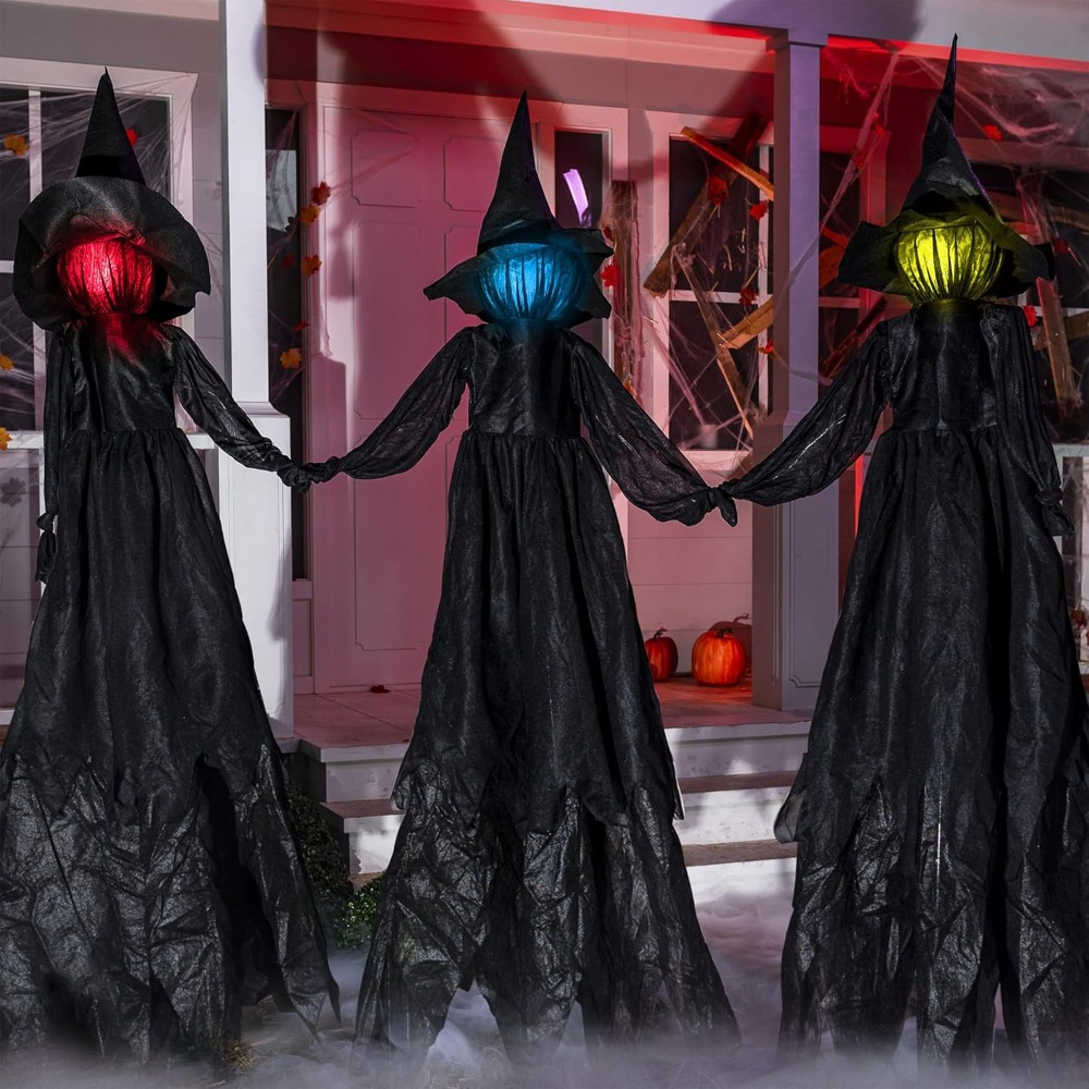 3 Pack 51'' Halloween Witch De - Decor Lighting Pack recension och pris