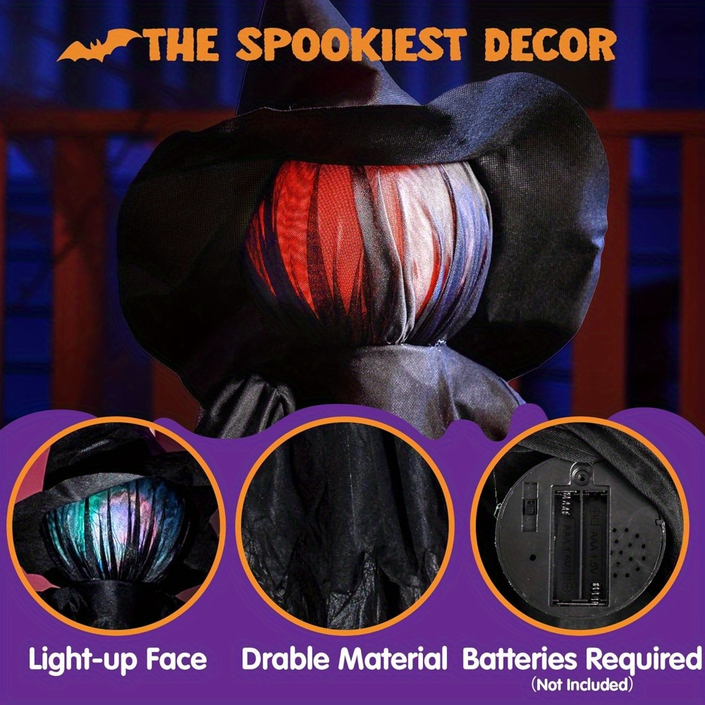 3 Pack 51'' Halloween Witch De - Decor Lighting Pack recension och pris