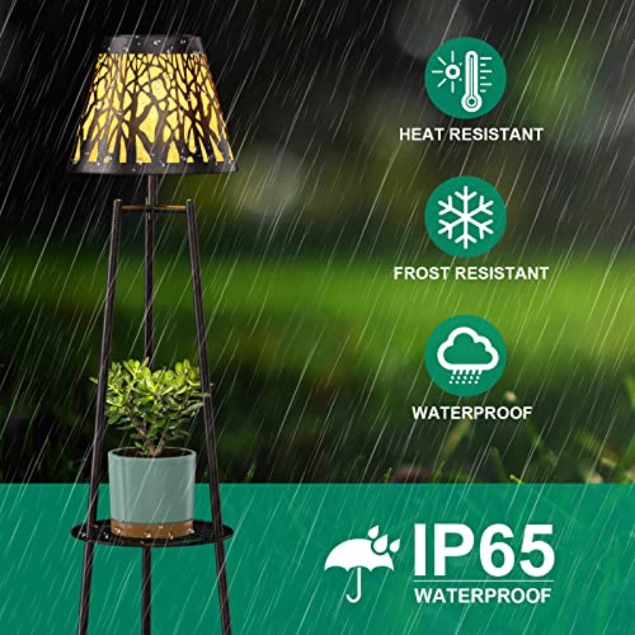 2 Pack Outdoor Solar Floor Lam - Decor Lighting Pack recension och pris