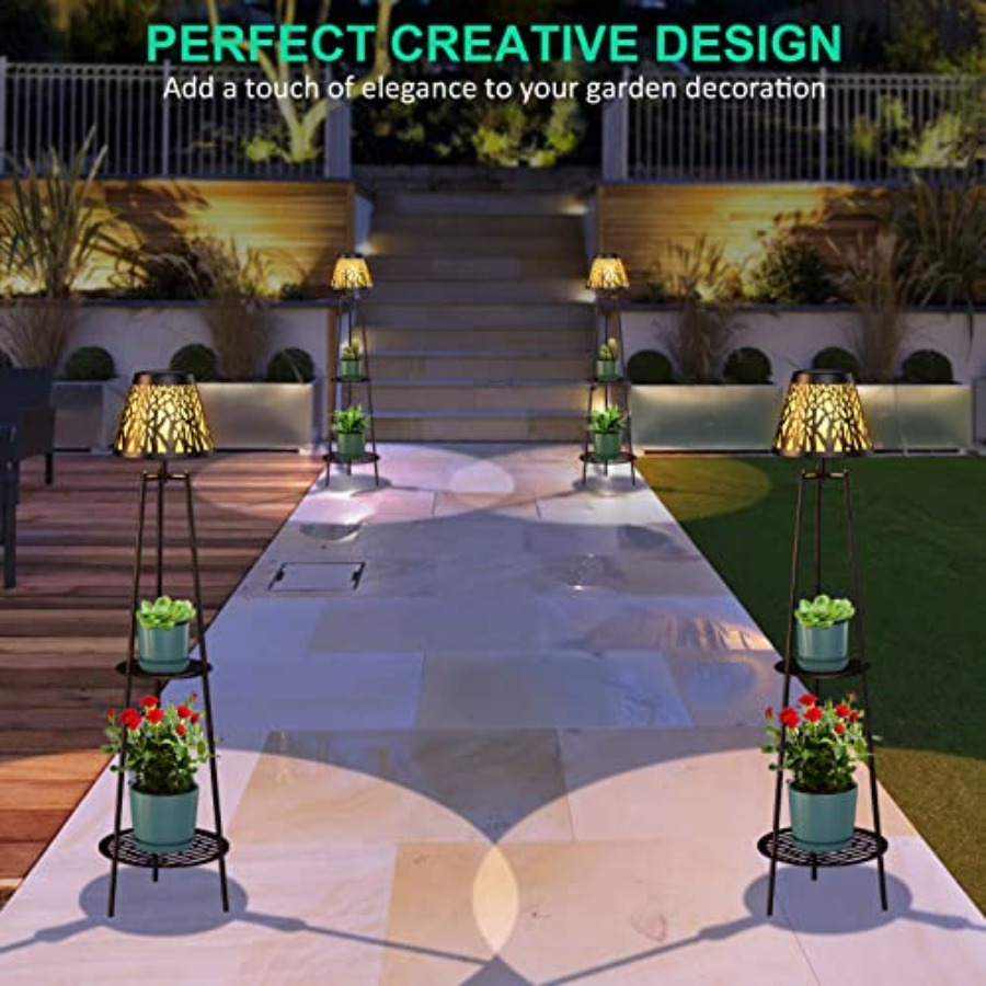 2 Pack Outdoor Solar Floor Lam - Decor Lighting Pack recension och pris