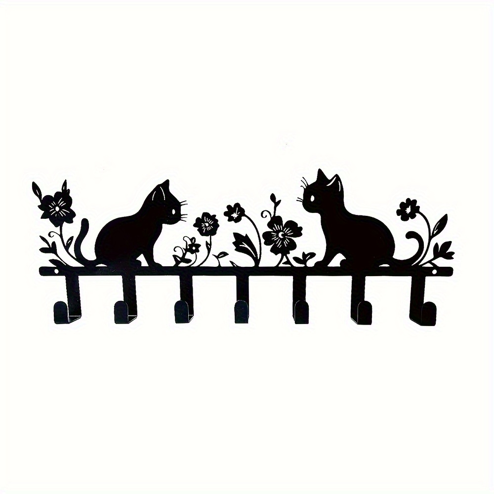 CIFBUY Metal Wall Hook Cat Flo - Lighting Metal Wall Decor recension och pris