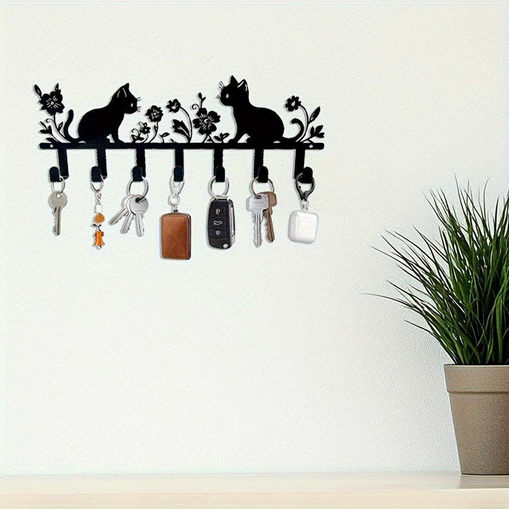 CIFBUY Metal Wall Hook Cat Flo - Lighting Metal Wall Decor recension och pris