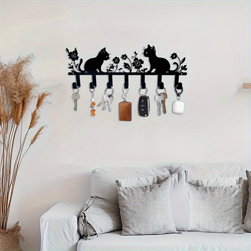 CIFBUY Metal Wall Hook Cat Flo - Lighting Metal Wall Decor recension och pris