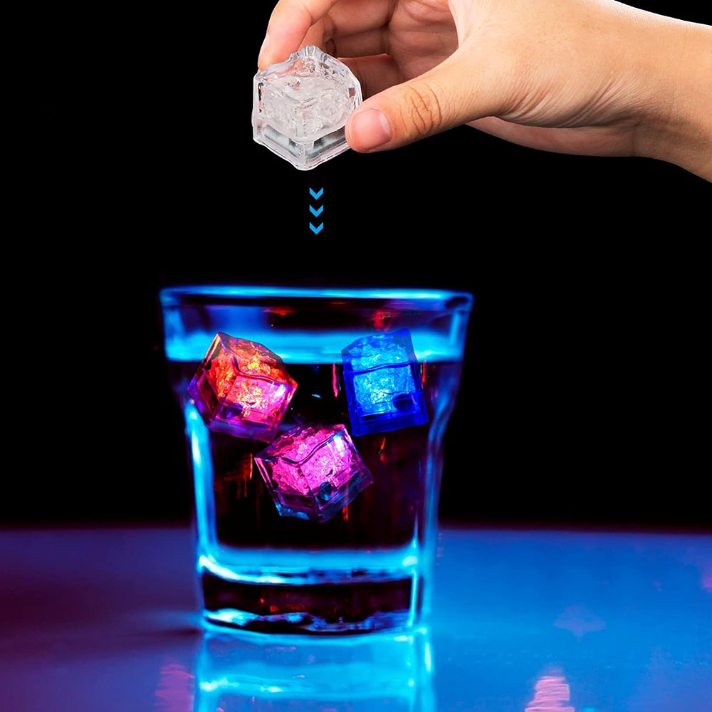 50/100 Pack of LED Ice Cubes G - Decor Lighting Pack recension och pris