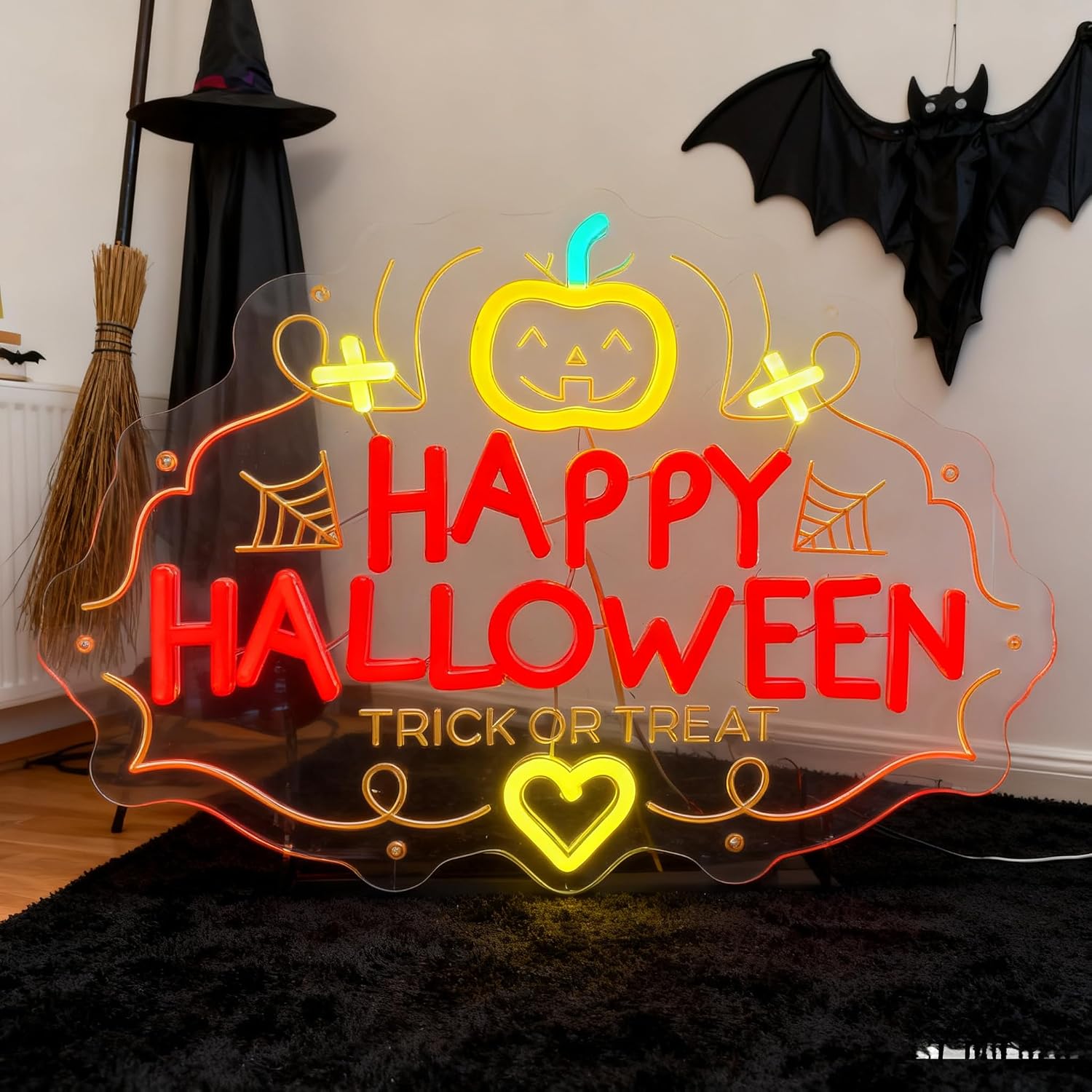 Happy Halloween Trick Or Treat - Home Decor Lighting Tricks recension och pris