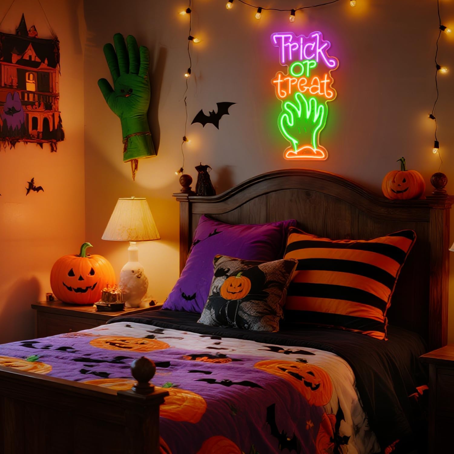 Trick or Treat Zombie Hand LED - Home Decor Lighting Tricks recension och pris