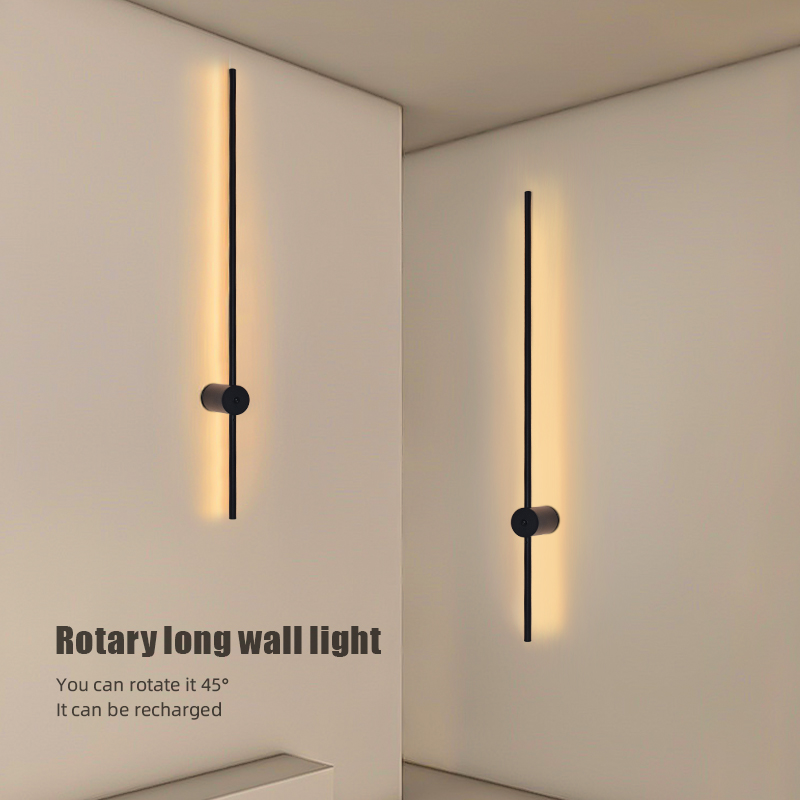 Modern Rechargeable LED Wall S - Room Lighting Bedroom Decor recension och pris